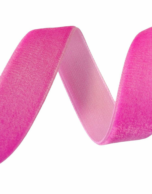 Load image into Gallery viewer, Abbaoww Hot Pink Velvet Ribbon 3/8 Inch Single Face 10 Yards for Gift Wrap
