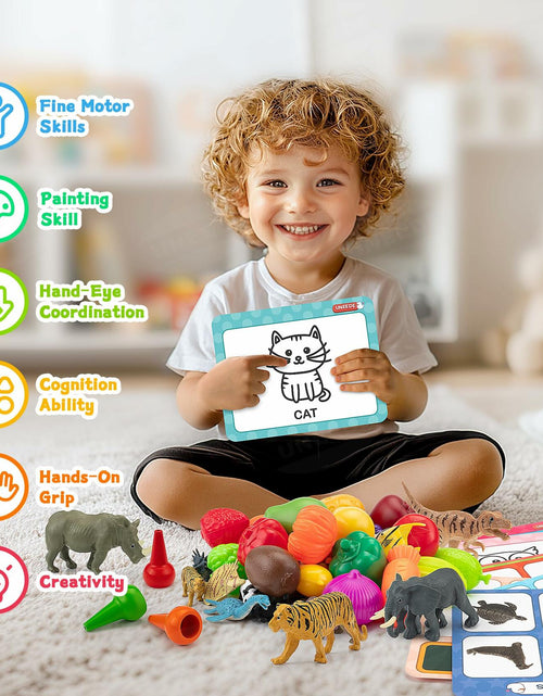 Load image into Gallery viewer, UNEEDE 3-in-1 STEM Sorting Toys Montessori Educational Game 70pcs New

