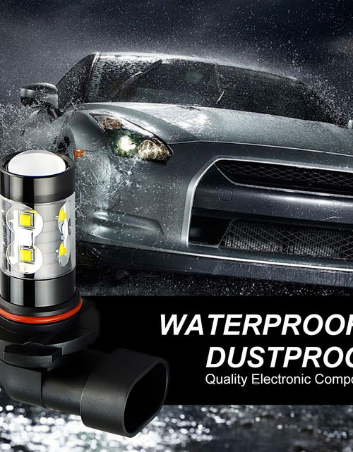 Load image into Gallery viewer, dawfall 2-Pack H10 50W 6000K White Fog Lamp Bulbs Waterproof Universal
