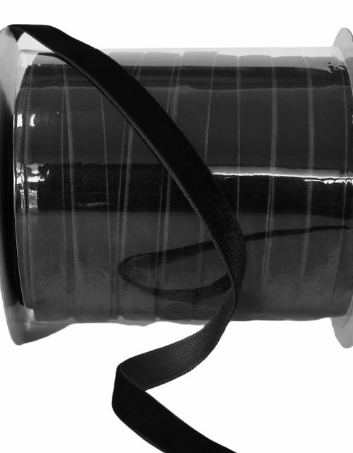Load image into Gallery viewer, Abbaoww Black Velvet Ribbon 5/8 Inch Single Face 50 Yards Gift Wrapping
