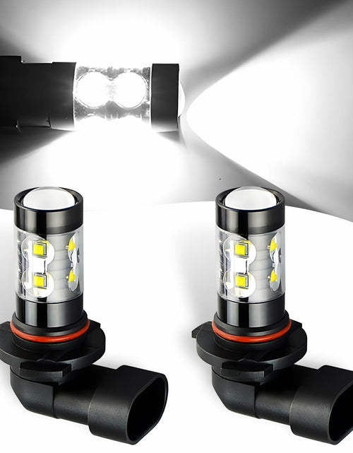 Load image into Gallery viewer, dawfall 2-Pack H10 50W 6000K White Fog Lamp Bulbs Waterproof Universal
