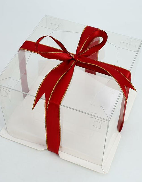 Load image into Gallery viewer, BAEKZ 1in Black Satin Ribbon Gold Edged 50 Yd Roll Flower Gift Decor

