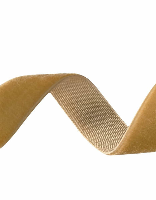 Load image into Gallery viewer, Abbaoww 10 Yards Khaki 3/8 Inch Single Face Velvet Ribbon for Christmas
