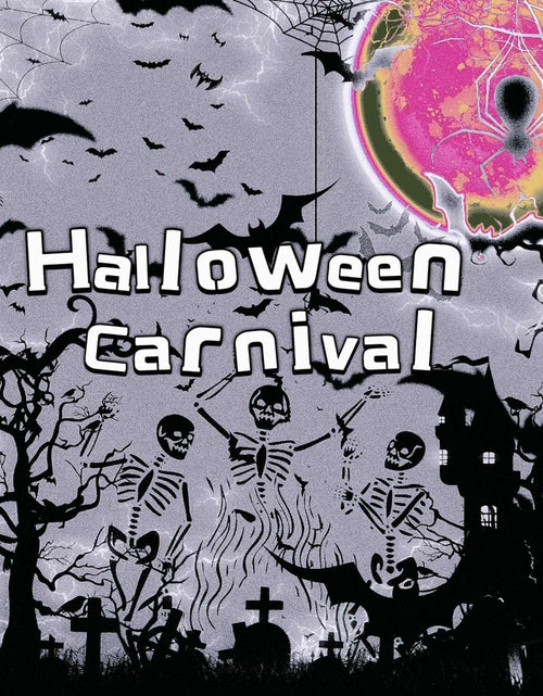 Load image into Gallery viewer, 24 Pcs Halloween Acrylic Press On Nails Medium Almond Ghost Pumpkin Bat Design
