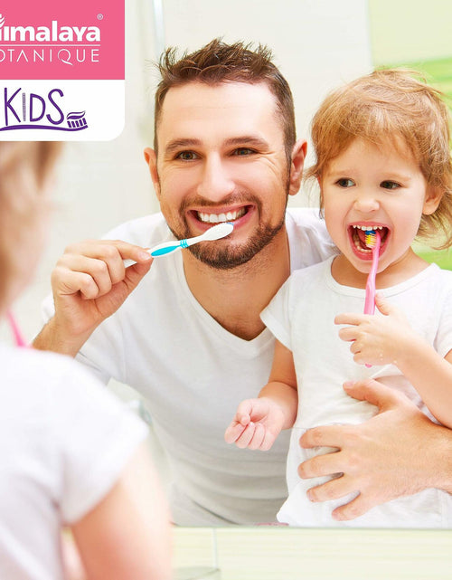 Load image into Gallery viewer, Himalaya Botanique Kids Toothpaste Herbal Bubble Gum Flavor Fluoride-Free 4oz

