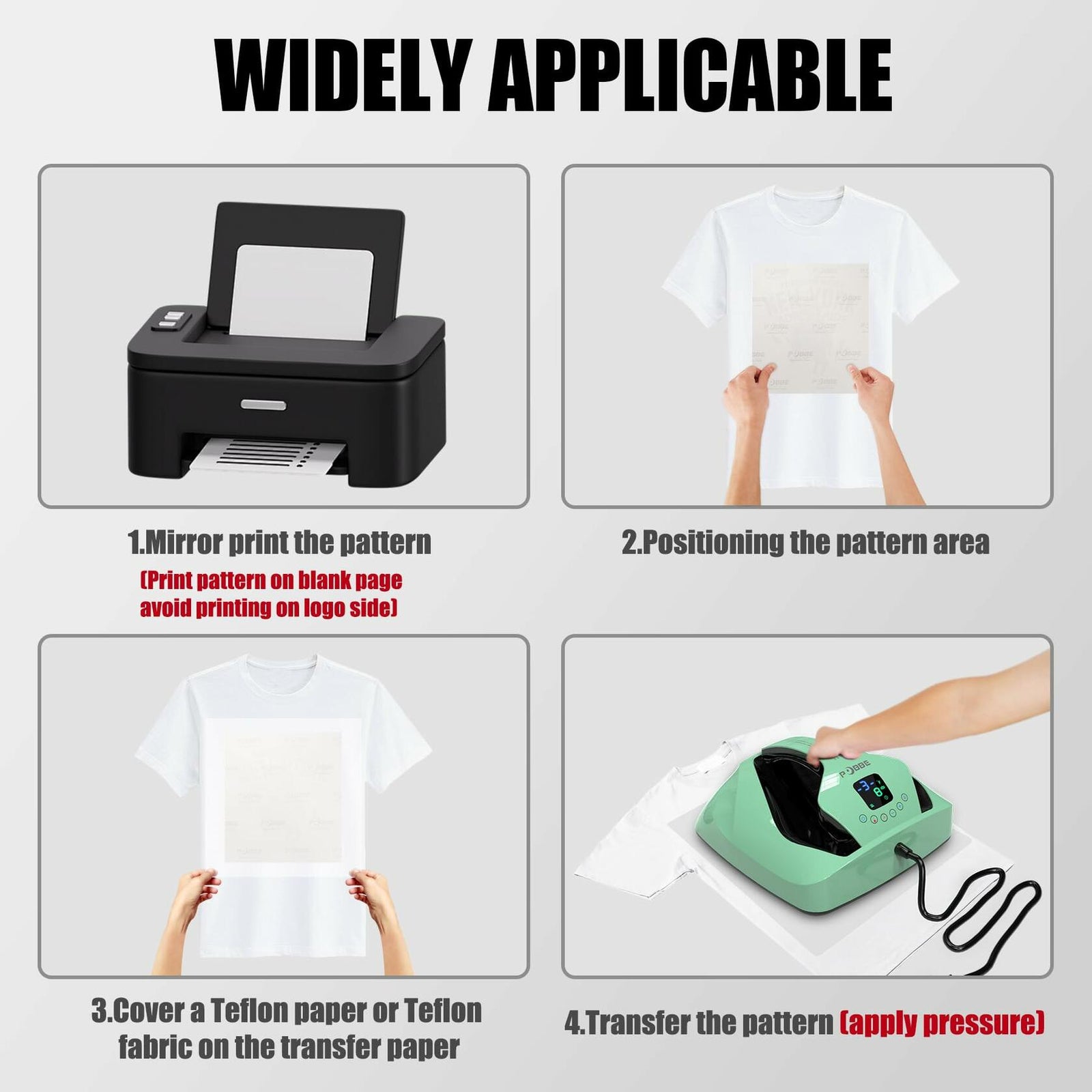 A-SUB Sublimation Paper 8.5x11in 120 Sheets 125gsm Heat Transfer Inkjet