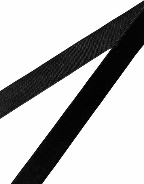 Load image into Gallery viewer, Abbaoww Black Velvet Ribbon 5/8 Inch Single Face 50 Yards Gift Wrapping
