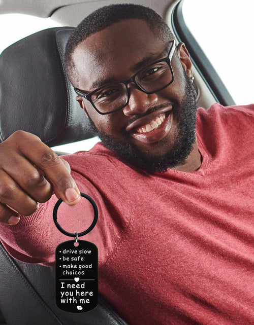 Load image into Gallery viewer, Allpeak Romantic Novelty Keychain for Him Valentine's Day Gift Boyfriend
