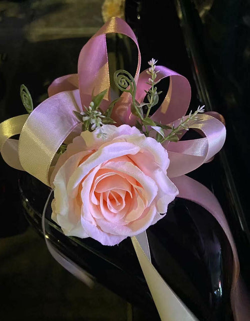 Load image into Gallery viewer, BAEKZ 1in Black Satin Ribbon Gold Edged 50 Yd Roll Flower Gift Decor
