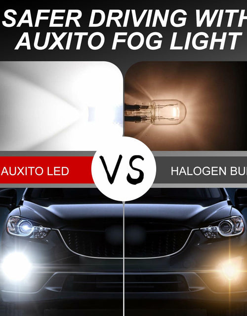 Load image into Gallery viewer, dawfall 2-Pack H10 50W 6000K White Fog Lamp Bulbs Waterproof Universal
