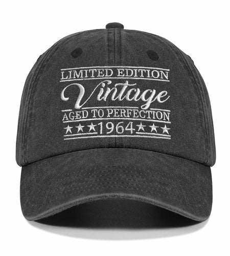 Rybicag 1964 Vintage Hat Cap for 61 Year Old Men Women Birthday Gift