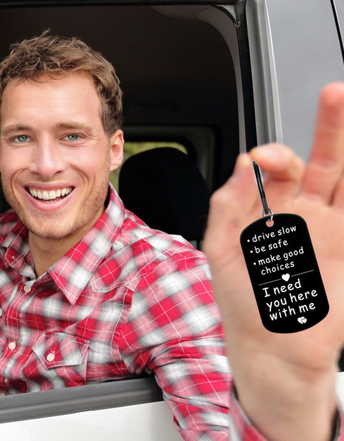 Load image into Gallery viewer, Allpeak Romantic Novelty Keychain for Him Valentine's Day Gift Boyfriend
