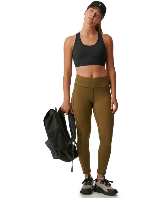 Load image into Gallery viewer, BASS OUTDOOR Women's Easy-Care Leggings with Thigh Pockets Military XS New

