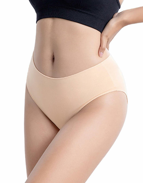 Load image into Gallery viewer, Murimia 5 Pack XX-Large Apricot Cotton Hipster Panties No Show Briefs
