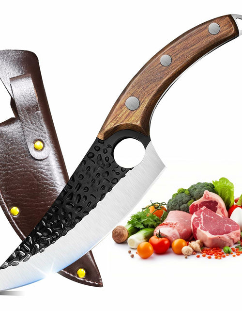 Load image into Gallery viewer, Choies Japanese Chef Knife Damascus Steel Kitchen Knife with Sheath New
