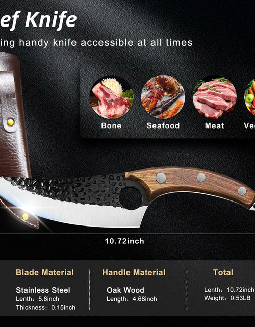 Load image into Gallery viewer, Choies Japanese Chef Knife Damascus Steel Kitchen Knife with Sheath New

