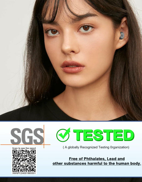 Load image into Gallery viewer, Reusable Ear Plugs 24dB Noise Reduction with Cleaning Pen for Sleep Travel
