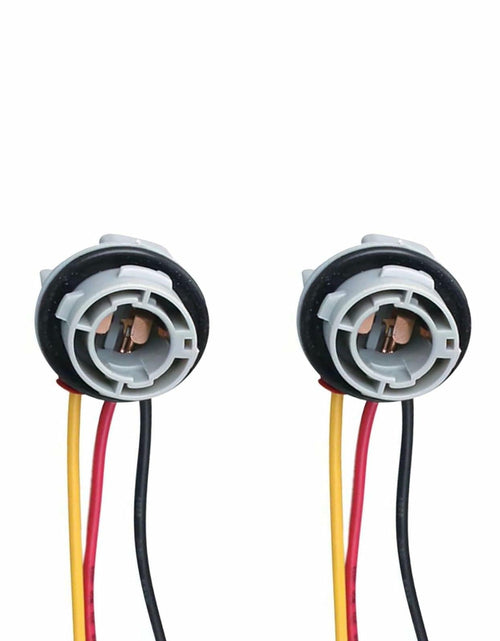 Load image into Gallery viewer, fasebeek 2-Pack 1157 Socket Harness Adapter Gray Universal Car Truck Van
