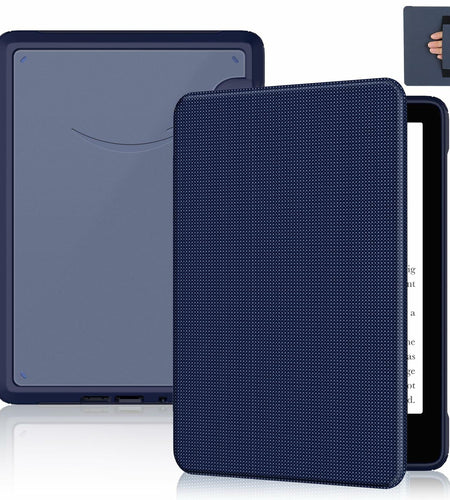 Case for 6.8" Kindle Paperwhite 11th Gen 2021 Dark Blue Slim Cover New