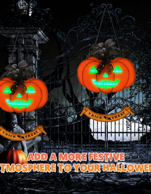 Load image into Gallery viewer, Halloween Rose Ghost Eye Lamp Glass Dome Decoration Portable Indoor Outdoor
