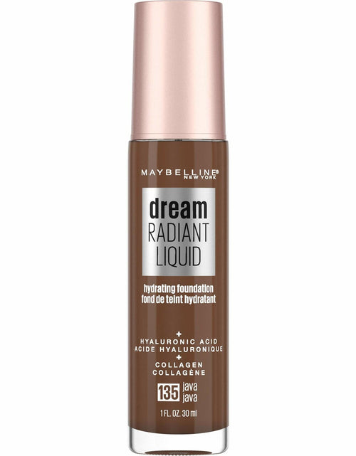 Load image into Gallery viewer, Maybelline Dream Radiant Liquid Medium Coverage Hydrating Makeup Java 1oz
