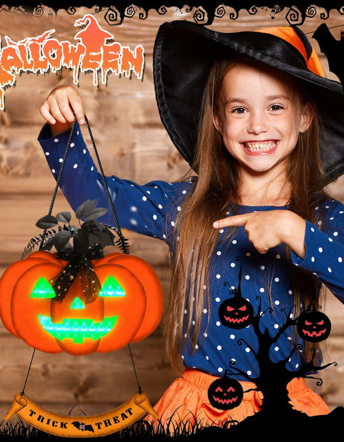 Load image into Gallery viewer, Halloween Rose Ghost Eye Lamp Glass Dome Decoration Portable Indoor Outdoor
