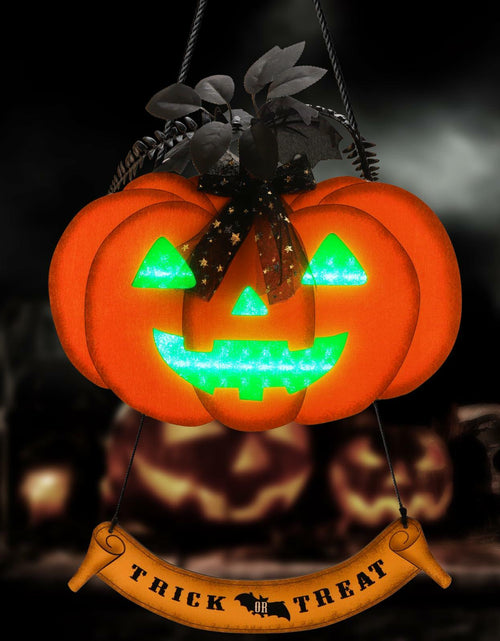 Load image into Gallery viewer, Halloween Rose Ghost Eye Lamp Glass Dome Decoration Portable Indoor Outdoor

