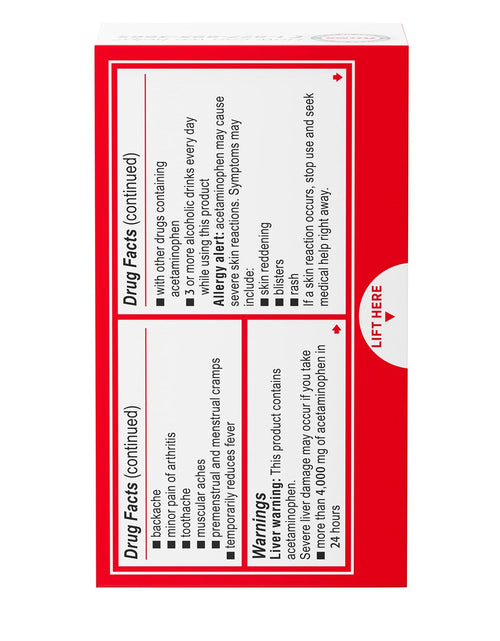 Load image into Gallery viewer, BB04/27 Tylenol Extra Strength 500mg Berry Flavor Dissolve Packs 12ct New
