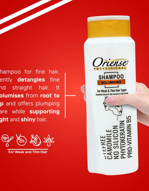 Load image into Gallery viewer, Oriense Volumizing Shampoo 20.2oz Chamomile &amp; Tilia Silicone Paraben Free
