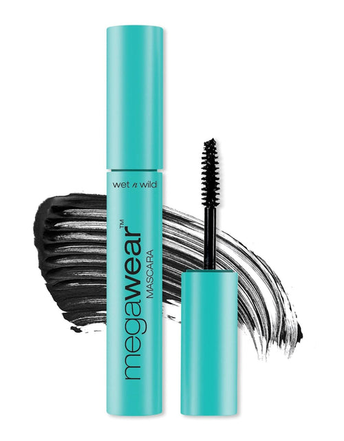 Load image into Gallery viewer, wet n wild Megawear Mascara Black 0.24 fl oz Volumizing Vegan Cruelty-Free
