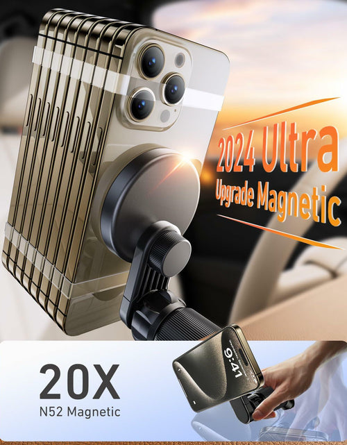 Load image into Gallery viewer, NIYEVN MagSafe Car Mount, 20 Magnets, 360° Rotation, Air Vent Holder
