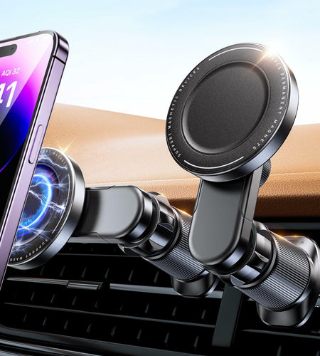 NIYEVN MagSafe Car Mount, 20 Magnets, 360° Rotation, Air Vent Holder