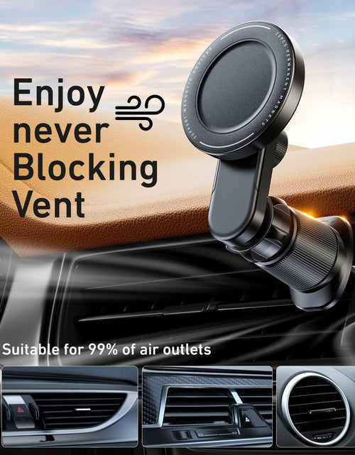 Load image into Gallery viewer, NIYEVN MagSafe Car Mount, 20 Magnets, 360° Rotation, Air Vent Holder

