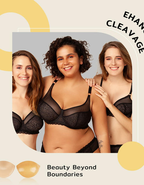 Load image into Gallery viewer, Niidor Sticky Bra Pads Inserts Double-Sided Invisible Push Up Enhancers
