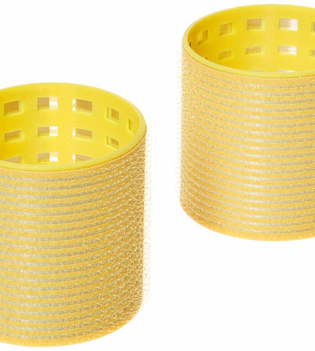Diane D5026 Self Grip Rollers Yellow Ionic Ceramic Thermal Hair Rollers