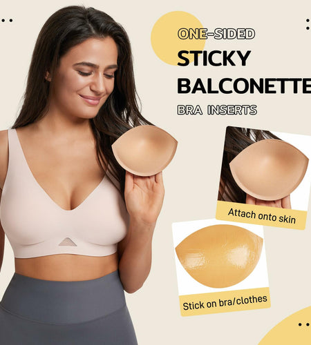 Niidor Sticky Bra Pads Inserts Double-Sided Invisible Push Up Enhancers