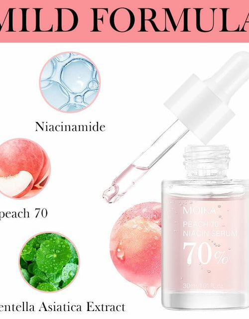 Load image into Gallery viewer, Moika Peach 70 Niacinamide Serum 30ml Hydrating Brightening Face Serum - New
