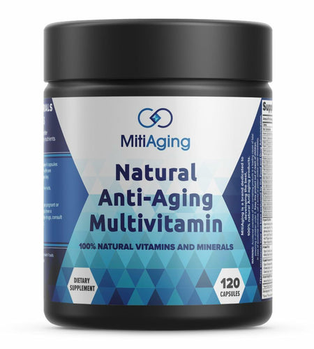 BestBy02/26 MitiAging Multi-Vitamin 30 Day Supply Natural Vitamins Minerals