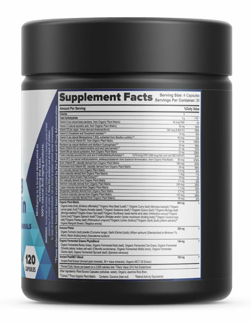 Load image into Gallery viewer, BestBy02/26 MitiAging Multi-Vitamin 30 Day Supply Natural Vitamins Minerals
