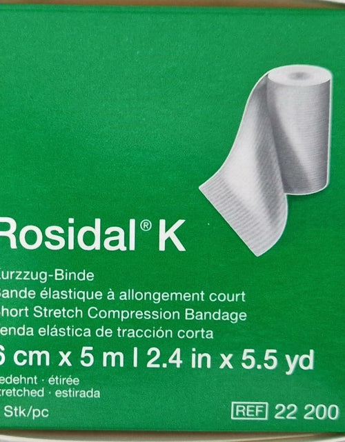 Load image into Gallery viewer, BestBy12/28 Rosidal K 6cm x 5m Short Stretch Compression Bandage
