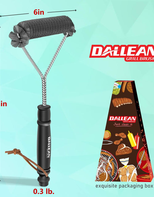 Load image into Gallery viewer, DALLEAN BBQ Grill Brush Durable Rust Resistant Bristles Outdoor Cleaning Tool

