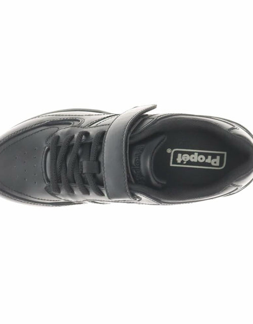 Load image into Gallery viewer, Propét LifeWalker Flex Leather Orthotic Comfort Walking Shoes Black US 6.5 Wide
