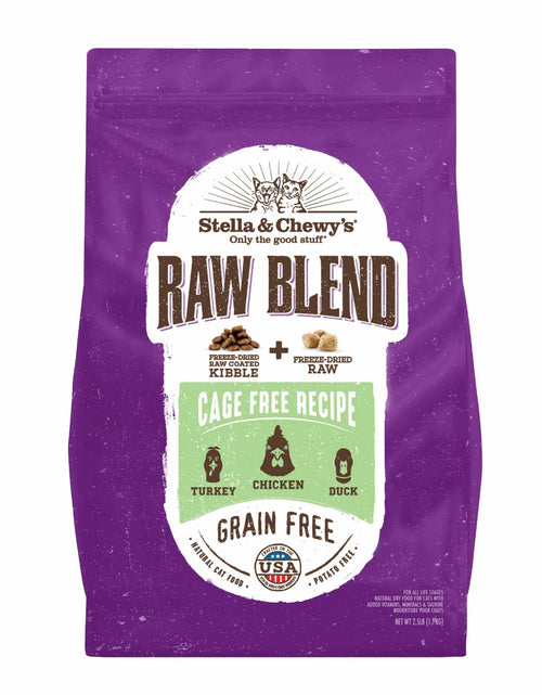 Load image into Gallery viewer, BB01/25 Stella &amp; Chewy's Raw Blend Cat Food 2.5 lb Grain Free Protein Rich Poultry
