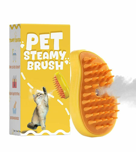 Renforcer 3-in-1 Silicone Cat Brush Groomer Massager Shedding Grooming