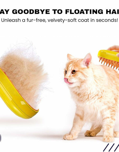 Load image into Gallery viewer, Renforcer 3-in-1 Silicone Cat Brush Groomer Massager Shedding Grooming

