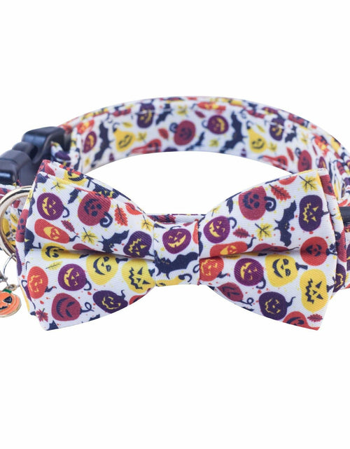 Load image into Gallery viewer, NISIYE Dog Bowtie Collar Soft Adjustable Blue with Metal Buckle for Pets
