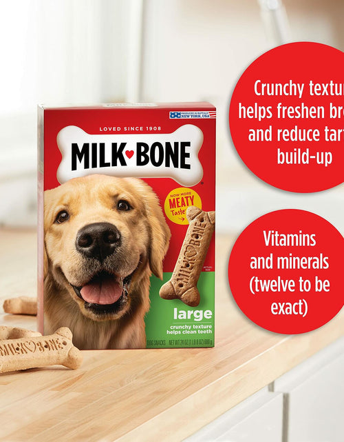 Load image into Gallery viewer, BestBy03/26 Milk-Bone Original Dog Treats 24oz Large Dogs Crunchy Biscuits
