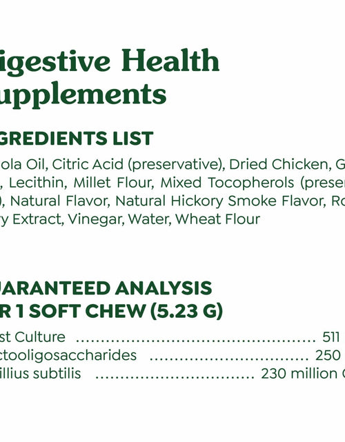 Load image into Gallery viewer, BestBy01/25 Greenies Digestive Health Probiotics DogTreats Chicken 7.8oz 40ct
