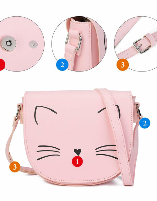 Load image into Gallery viewer, Gladdon Crossbody Bag Small Light Pink Purse for Teen Girls, Preteen
