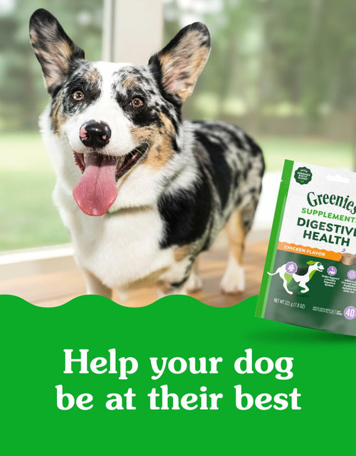 Load image into Gallery viewer, BestBy01/25 Greenies Digestive Health Probiotics DogTreats Chicken 7.8oz 40ct

